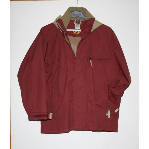 Veste Quechua Limperméable 12 Ans Bordeaux