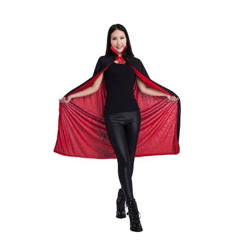 Cape Vampire Réversible Pour Adulte Unisexe - Déguisement Halloween