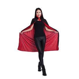 Cape Vampire Réversible Pour Adulte Unisexe - Déguisement Halloween