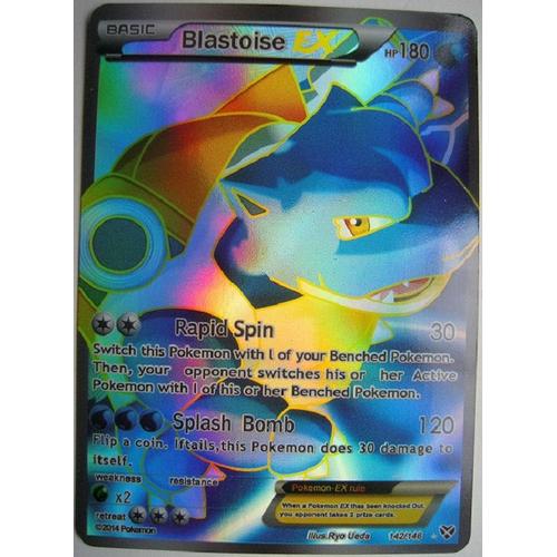 Carte Pokémon Blastoise Ex 