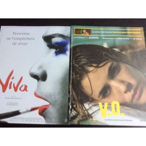 V.O. N° 42 : La Saison Des Femmes-Les Habitants-Julieta-Red Amnesia-Dalton Trumbo-Mr Holmes (2016)