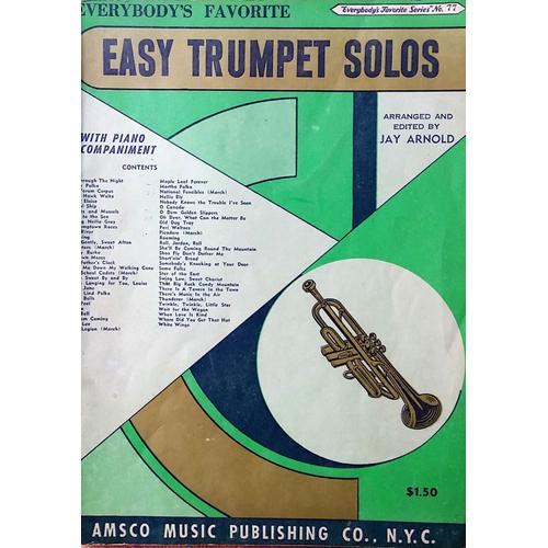 Everybody's Favorite Series 77 Easy Trumpet Solos