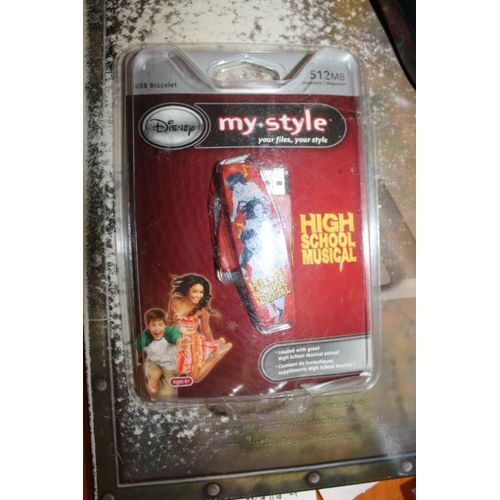 Cle USB 2.0 Disney my*style High School Musical USB Bracelet 1Go