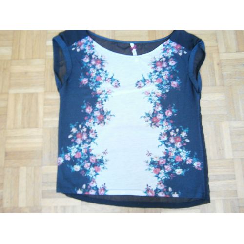Top Stradivarius Coton 38 Multicolore