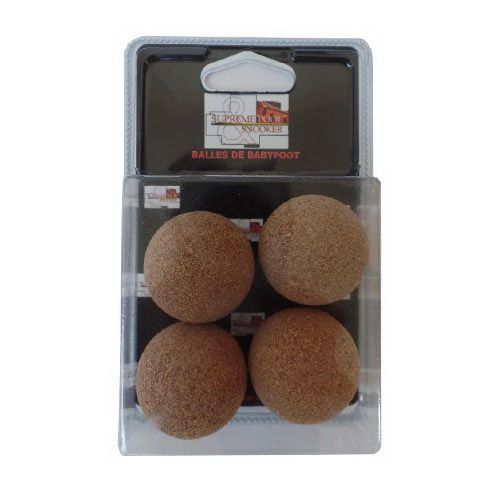 Balles De Baby Foot En Liège Beige (4)