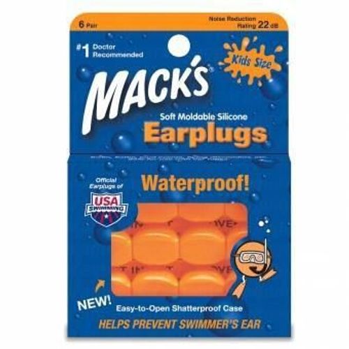 Mack's Bouchon D'oreille Surf Kids Silicone Enfant