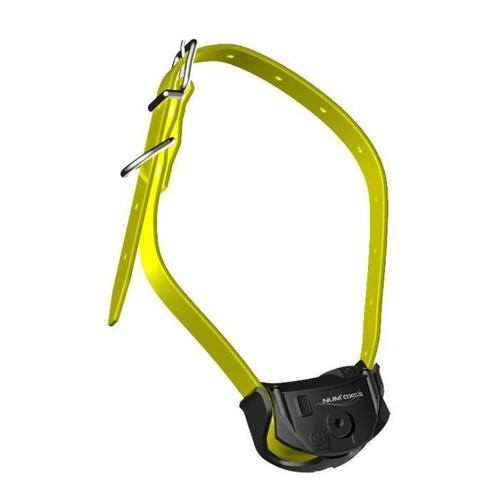 Num'axes Collier Supplémentaire Pour Le Canicom Spray - Collier De Dressage Et D'éducation - Sangle Jaune - Pour Chien