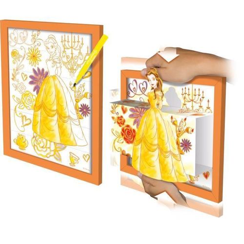 Disney Princesses Color-3d - Modele Belle