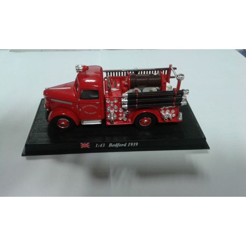 Camion Pompier Bedford - Échelle 1/43 - Année 1939 - Grande Bretagne-Delprado