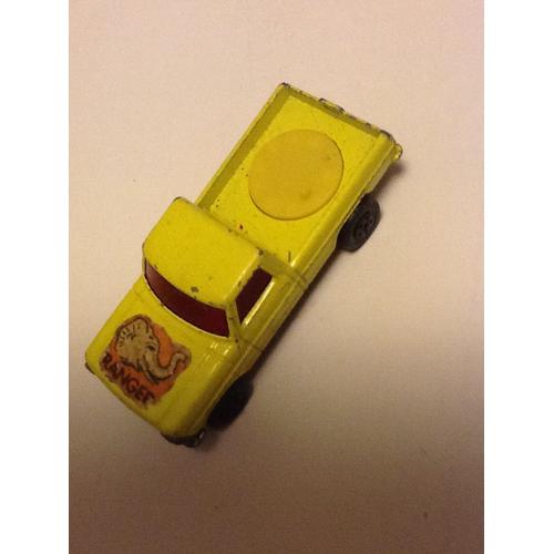 Matchbox Pickup Jaune 