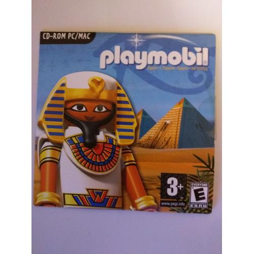 Playmobil Cd Rom - Egypte - Pegi 3