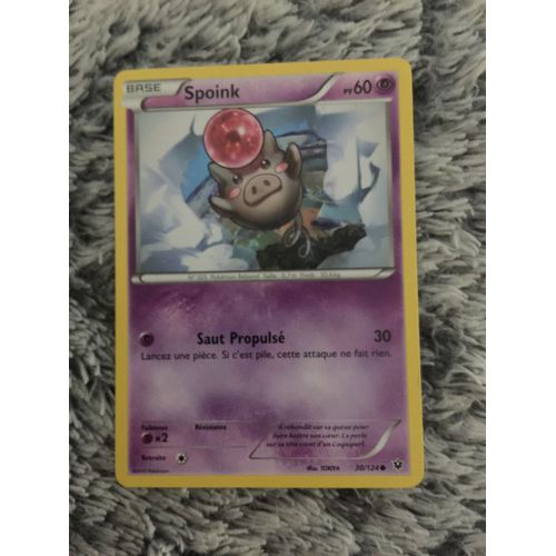 Pokémon - 30/124 - Xy - Impact Des Destins - Spoink - Commune