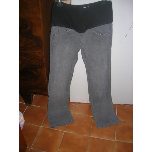 Jean Cocoon Coton 38 Gris 