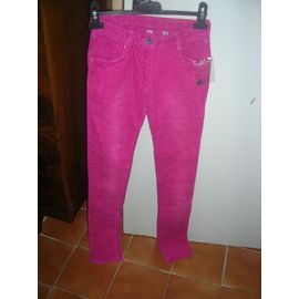 Pantalon Okaïdi Slim Coton 12 Ans Rose
