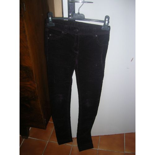 Pantalon Okaïdi Slim Coton 12 Ans Violet