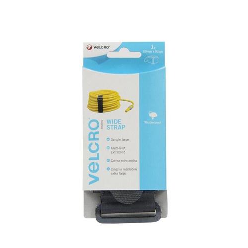 Brand Sangle Large Velcro 50mmx92cm Noir