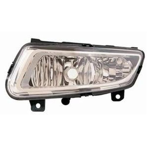 Feu Antibrouillard Avant Gauche Pour Volkswagen Polo V Ph.1, 2009-2014, H8, Chromé, Pare Chocs Avant
