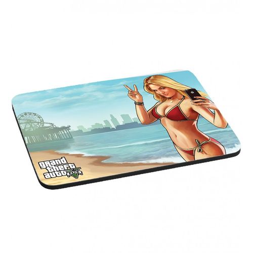 Tapis de souris GTA 5 selfie jeux video