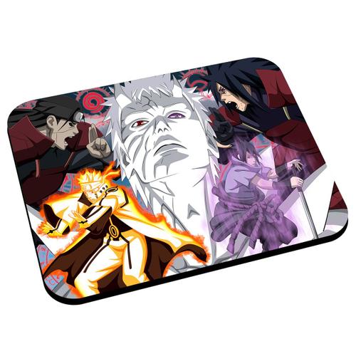 BILIVAN Naruto and Sasuke - Grand tapis de souris pour gamer - XXL - 900 x  400 x 3 mm
