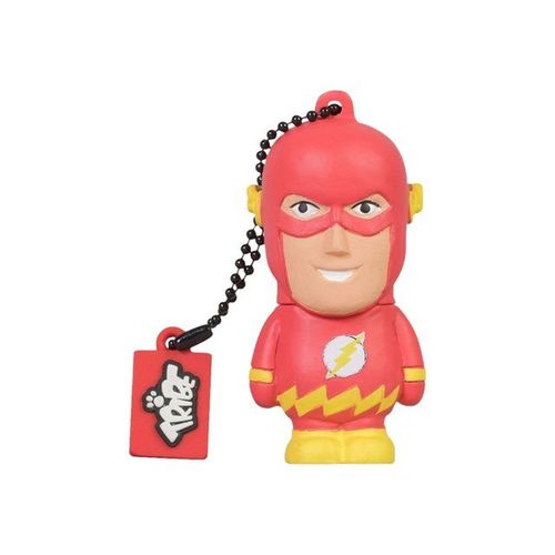 Cle USB 2.0 Silver Sanz DC Comics Flash 16Go Beige Rouge