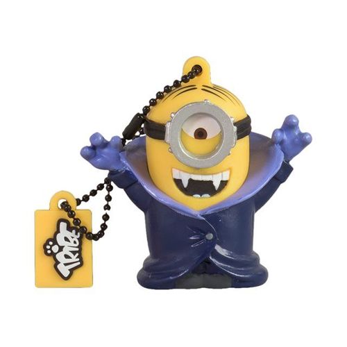 Cle USB 2.0 Silver Sanz Minion Vampire 16Go Bleu Jaune