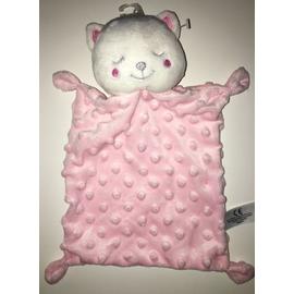 Doudou Ours Blanc Rose pas cher - Achat neuf et occasion