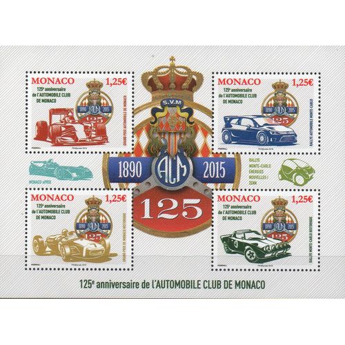125 Ème Anniversaire De L' Automobile Club De Monaco