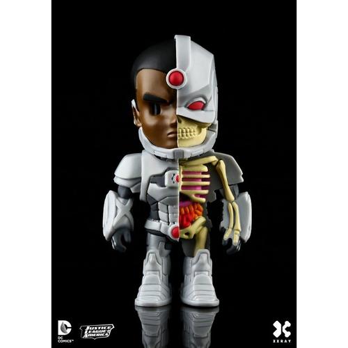 Cyborg Figurine Xxray Série 2 Dc Comics 10 Cm