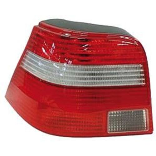 Feu Arrière Gauche Pour Volkswagen Golf Iv, 1998-2003, Rouge/Blanc, Neuf