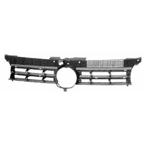 Grille De Calandre Supérieure Pour Volkswagen Golf Iv, 1998-2003, Interne, Neuve