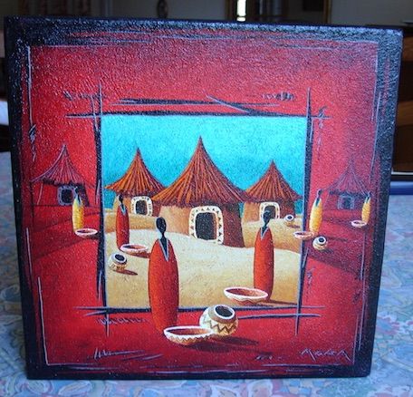 Moga Peinture Africaine Peinture Rakuten