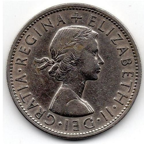 Half Crown Elizabeth 2
