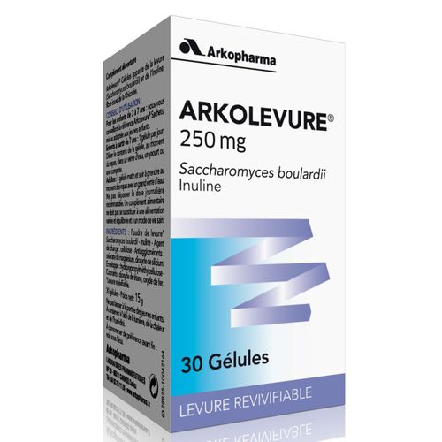 Arkopharma Arkolevure - Levure Revivifiable - 30 Gélules 