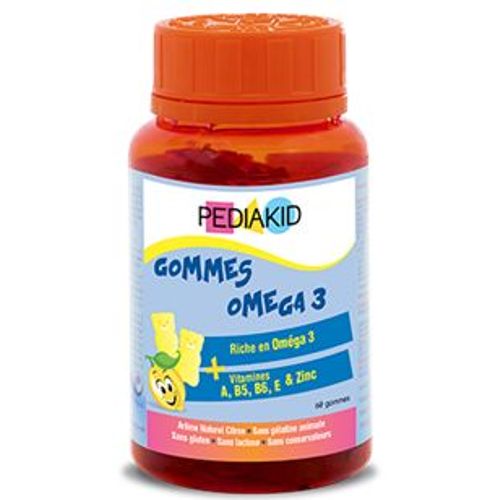 Pediakid Gommes Oméga 3 - 60 Oursons 