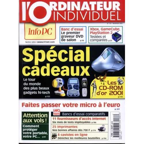 L'ordinateur Individuel N° 133 - Spécial Cadeaux (Le Tour Du Monde Des Plus Beaux Gadgets Hi-Tech)