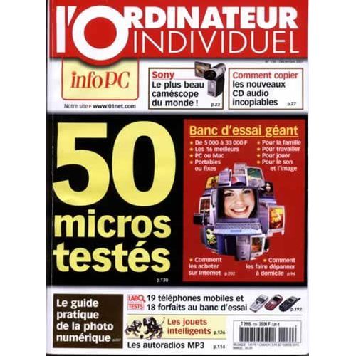 L'ordinateur Individuel N° 134 - 50 Micros Testés