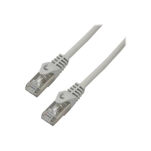 MCL Samar - Cordon de raccordement - RJ-45 (M) pour RJ-45 (M) - 30 m - paire torsadée écrantée (F/UTP) - CAT 6 - moulé, sans crochet - gris