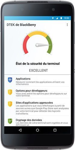 Blackberry Dtek50 Smartphone 4G - Android 6.0 - 16 Go Noir_image_3|Rakuten
