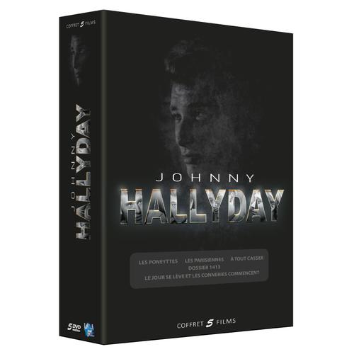 Coffret Johnny : Les Poneyttes + Les Parisiennes + A Tout Casser + Le Jour Se Lève Et Les Conneries Commencent + Dossier 1946 - Pack