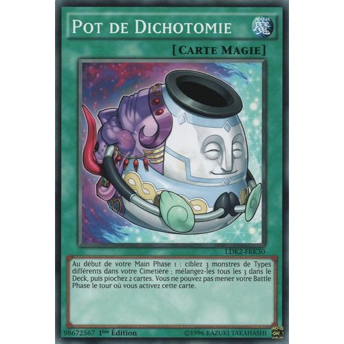 Yu-Gi-Oh! - Ldk2-Frk30 Pot De Dichotomie