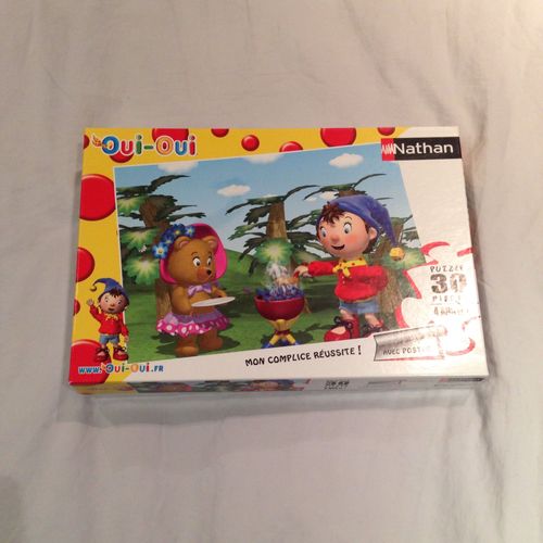 Puzzle Nathan Oui-Oui 30 Pieces Avec Poster 4 Ans Et +