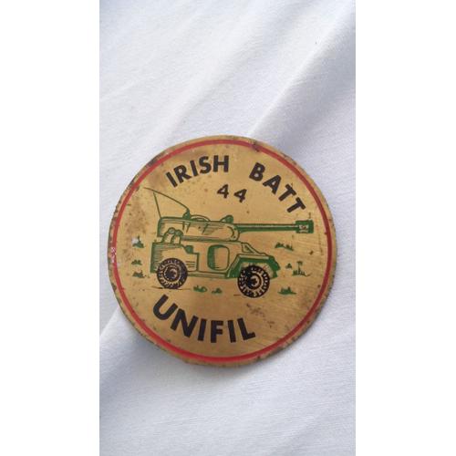 Insigne Unifil Irish Batt 44 Au Liban Sans Attache 
