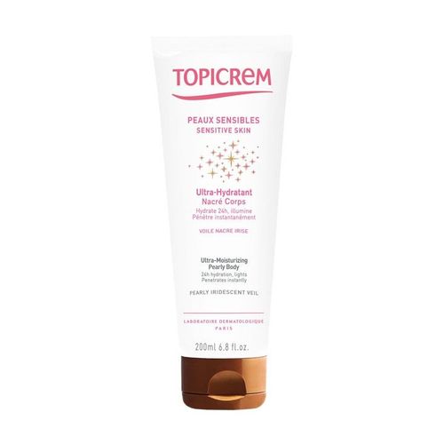 Topicrem Peaux Sensibles Ultra-Hydratant Nacré Corps 200ml 