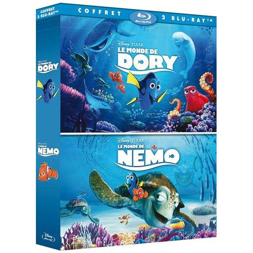 Le Monde De Nemo + Le Monde De Dory - Blu-Ray