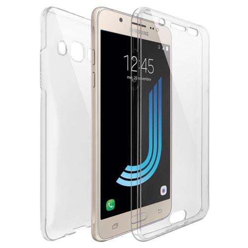 Coque Galaxy J5 2016 (J510) - Caseink Coque Pour Samsung Galaxy J5 2016 (J510) [Protection Intégral Avant Arrière Tpu Gel - Defense 360°] Transparente