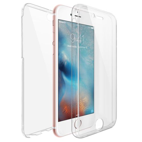 Coque Iphone 6/6s Plus (5.5) - Caseink Coque Apple Iphone 6/6s Plus (5.5) [Protection Intégral Avant Arrière Tpu Gel - Defense 360°] Transparente