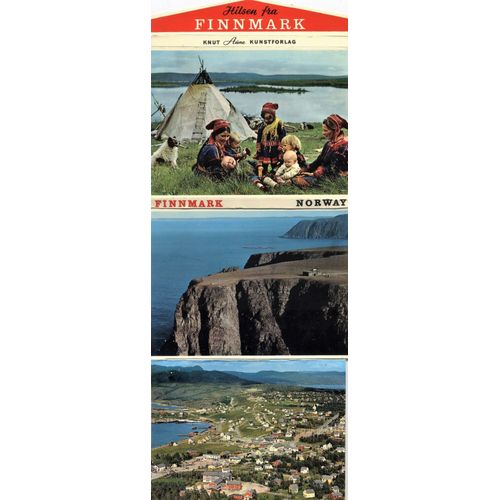 Norvège / Finnmark - Dépliant 10 Vues