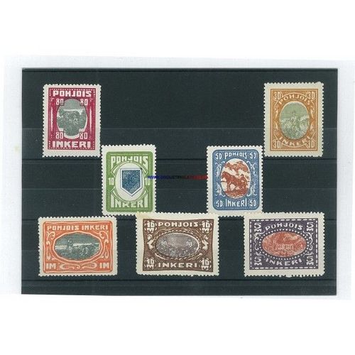 Ingrie 7 Timbres Differents Obliteres