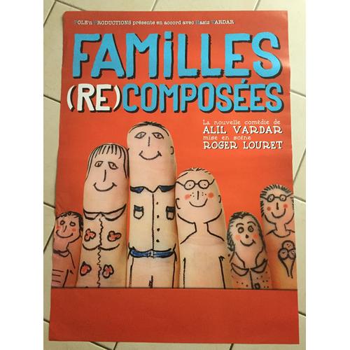 Familles (Re)Composées - Alil Vardar - Affiche / Poster Envoi En Tube - 70x100 Cm