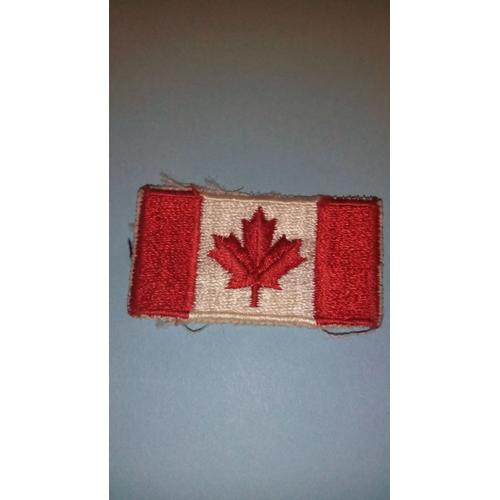 Patch À Coudre Drapeau Canadien 